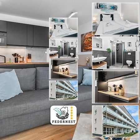 Ferienwohnung Design Luxus, Vollausstattung, Neubau, 30Min Hbf Leipzig 8, Naehe Flughfaen, Bmw, Dhl, Amazon Schkeuditz Exterior foto