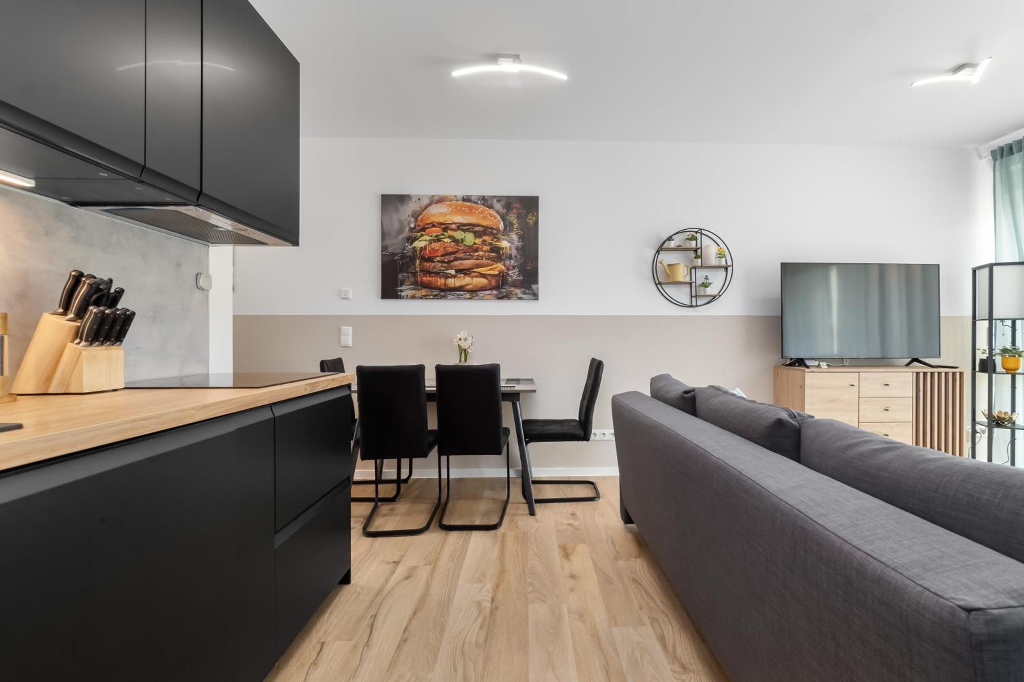 Ferienwohnung Design Luxus, Vollausstattung, Neubau, 30Min Hbf Leipzig 8, Naehe Flughfaen, Bmw, Dhl, Amazon Schkeuditz Exterior foto